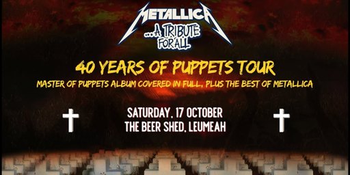 METALLICA - A TRIBUTE FOR ALL - LIVE AT THE BEER SHED