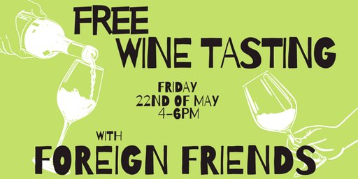 Free Wine Tasting with Foreign Friends