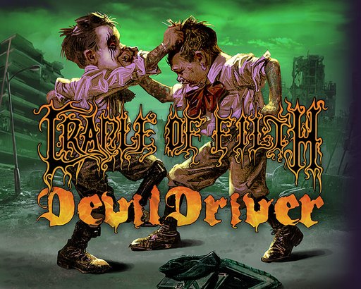 Cradle of Filth + Devildriver