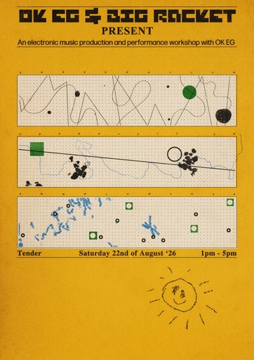 (SOLD OUT) OK EG x Big Racket present: Workflows